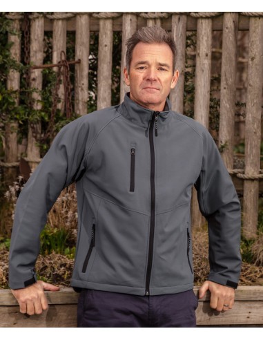 RES-R128M-Mens Base Layer Soft Shell Jacket